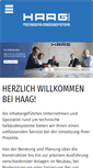Mobile Screenshot of haag-gmbh.de
